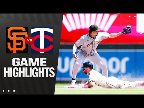 Giants vs. Twins Game Highlights (5/11/25) | MLB Highlights