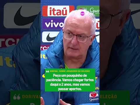 O BRASA VAI VIR FORTE PARA A COPA DO MUNDO!  Dorival pediu paciência #shorts