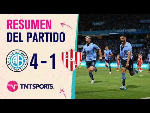 El #Pirata goleó al #Tatengue y clasificó a Cuartos de la Copa LPF | #Belgrano 4-1 #Union | Resumen