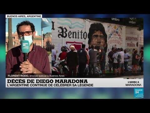 Mort de Maradona : l'Argentine rend hommage à son gamin en or