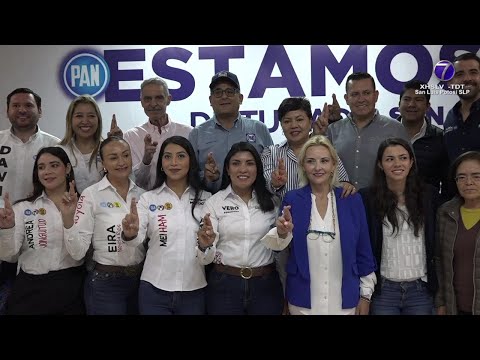 Presenta PAN candidatos de la coalición Fuerza y Corazón por San Luis