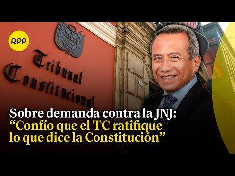abogado de la JNJ espera que el TC respete lo que dice la Constitución