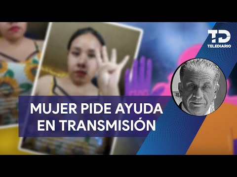 Mujer transmite en vivo en redes sociales para pedir ayuda porque su novio la agredió