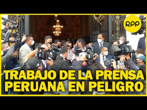 CIDH: Gremios periodísticos denuncian atentados contra la labor de la prensa en Perú