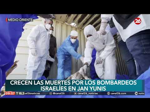 MEDIO ORIENTE | Crecen las muertes por los bombardeos israelíes en Jan Yunis