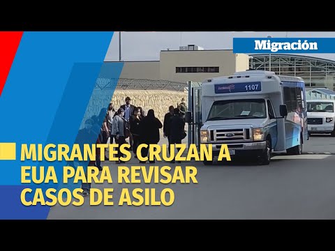 Migrantes varados en la frontera mexicana cruzan a Estados Unidos