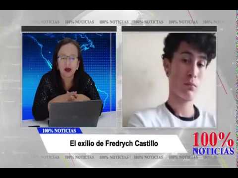 100% Entrevistas | Fredych Castillo: Regresar a Nicaragua sería morir