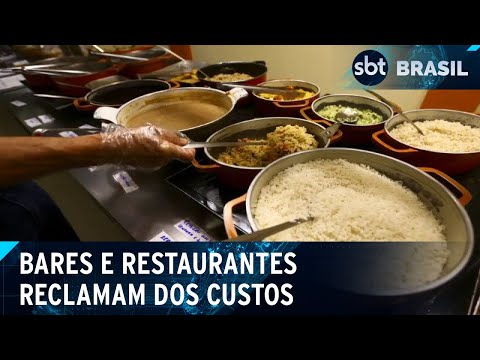 Mais de 30% dos bares e restaurantes operam com prejuízo no país | SBT Brasil (06/04/24)