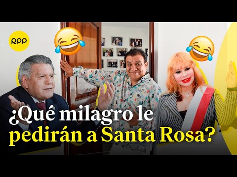 ¿Qué le pedirían 'Cesitar Acuña' y 'Chuchi' Díaz a Santa Rosa? | Humor