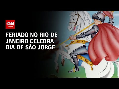 Feriado no Rio de Janeiro celebra Dia de São Jorge | CNN Prime Time
