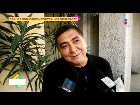 ¡Carlos Bonavides SE BURLA de gruperos que 'pierden el piso' al llegar a la FAMA!