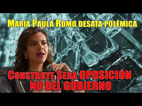 Maria Paula Romo: Construye será oposición, no del gobierno