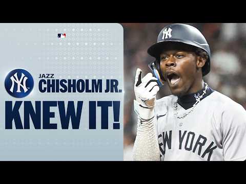 Jazz Chisholm Jr. knew he homered for the second straight night!  | MLB 하이라이트