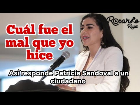 Exdiputada Patricia Sandoval responde a críticas a través de un vídeo de TikTok