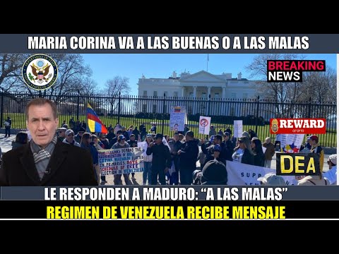 URGENTE! Le responden a MADURO las elecciones seran a las MALAS pero con Maria Corina