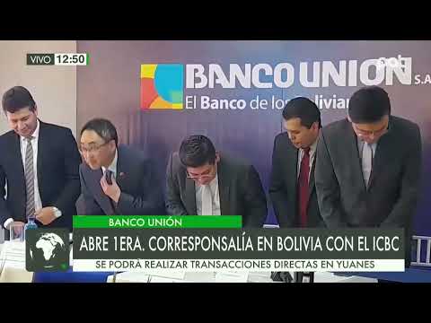 Corresponsalía del Banco Unión con ICBC