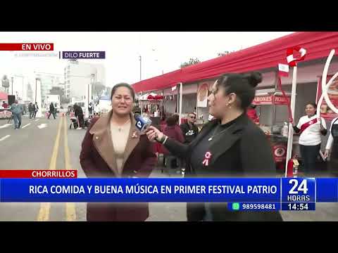 Feria patriótica en Chorrillos: deliciosos platos típicos y artistas durante este feriado largo