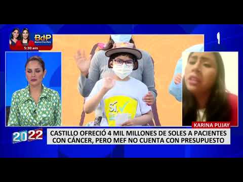 Pedro Castillo “usó a pacientes oncológicos”, asegura vocera de colectivo ‘Ley de Cáncer Infantil’