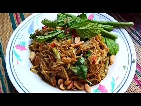 ข้าวปลาอาหาร ซุปหน่อไม้ใส่ถั่วแซ่บๆนำกันเด้อ