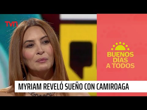 Myriam Hernández contó el sueño que tuvo con Felipe Camiroaga | Buenos días a todos
