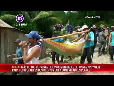 Madre e hijo mueren arrastrados por crecida de río en comunidad de Boaco - Nicaragua