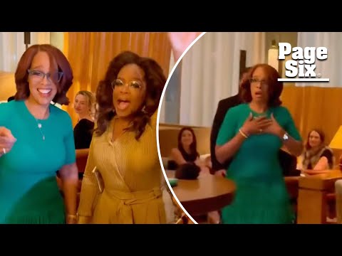 Oprah Winfrey nearly gives BFF Gayle King a ‘heart attack’ w/ star-studded surprise 70th bday party