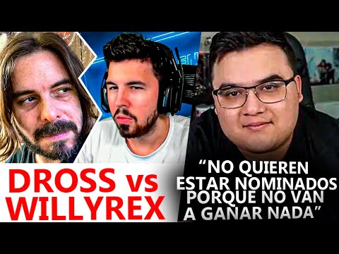 DED MUY DURO con STREAMERS que NO QUIEREN ESTAR en LOS ESLAND DROSS y WILLYREX ENFRENTADOS por ESTO