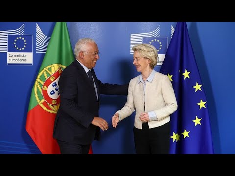 António Costa e Ursula von der Leyen discutem futuro em Bruxelas