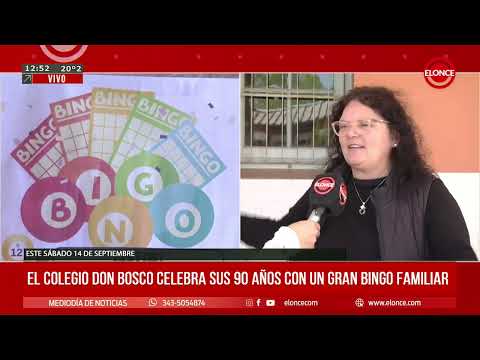 El Colegio Don Bosco celebra sus 90 años con un gran Bingo familiar