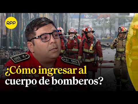 ¿Cuáles son los requisitos para ingresar al cuerpo de bomberos en el Perú?