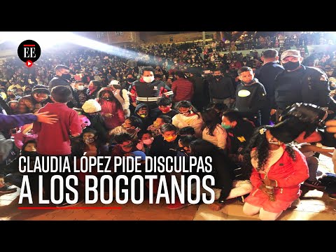Claudia López pide disculpas tras aglomeraciones en Ciudad Bolívar por inauguración de navidad