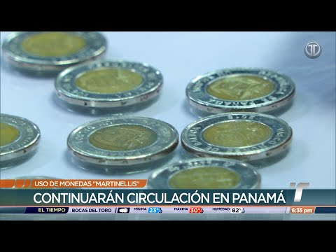 Banco Nacional retirará monedas Martinellis falsas