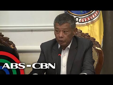 Department of Justice holds press conference | ABS-CBN News