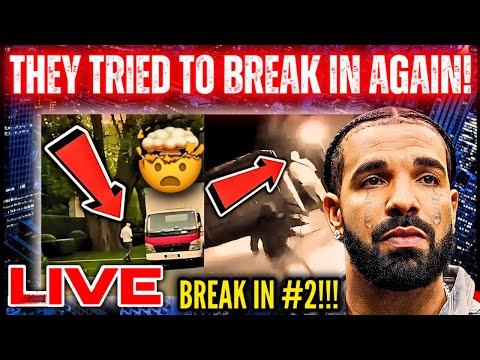 Drake’s Toronto Mansion BROKEN into A SECOND Time! | Security F*GHTS BACK!|LIVE REACTION!
