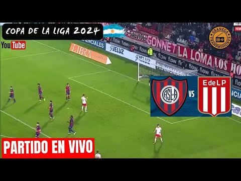 SAN LORENZO VS ESTUDIANTES LP EN VIVO POR GRANEGA  COPA DE LA LIGA 2024 - JORNADA 5