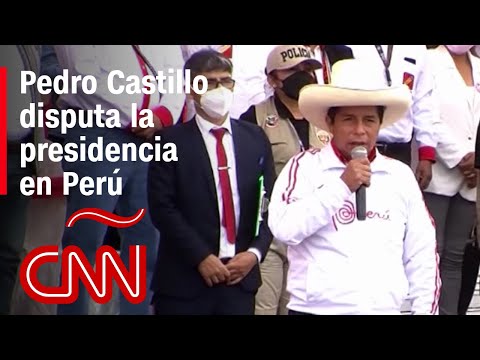 ¿Quién es Pedro Castillo, el hombre que se disputa las elecciones en Perú