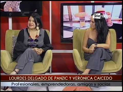 Lourdes Delgado de Panzic y Verónica Caicedo profesionales, emprendedoras, amigas y socias