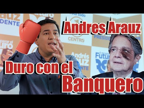 Andrés Aráuz le da con todo al Banquero de la Consulta