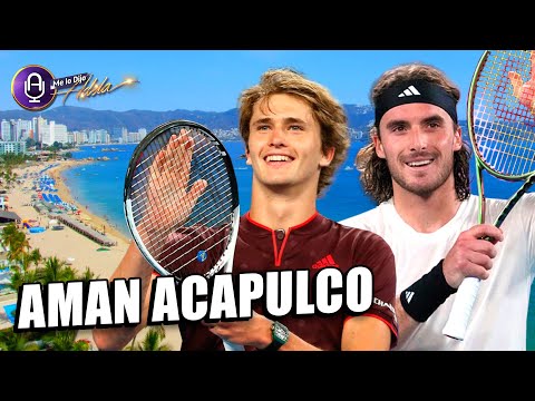 Stéfanos Tsitsipás y Alexander Zverev, los tenistas que impulsaron el Abierto de Tenis de Acapulco