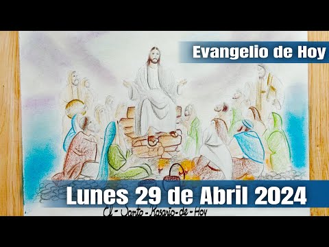 Dibujando el Evangelio de Hoy Lunes 29 de Abril 2024 - El Santo Rosario de Hoy