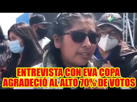 EVA COPA AGRADECIÓ A LA CIUDAD DEL ALTO POR EL APOYO DEL 70% DE VOTACIÓN ...