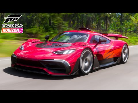 WebGreenTea ForzaHorizon5F1ในร่างรถถนนMercedesAMGONE