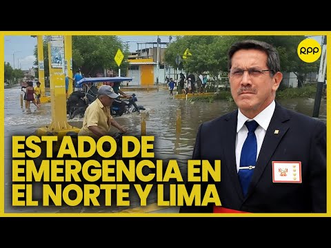Estado de Emergencia desde Tumbes hasta Lima, declaró el ministro de Defensa