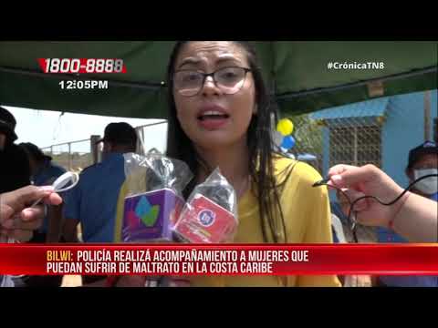 Relanzamiento de la Comisaría de la Mujer en Bilwi -  Nicaragua