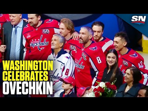 FULL Alex Ovechkin Celebration Ceremony In Washington