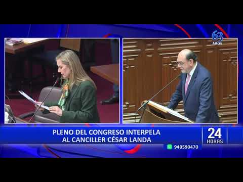 César Landa: Renovación Popular anuncia que presentará moción de censura contra Canciller