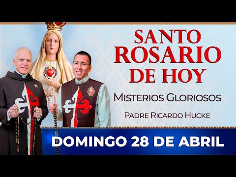 Santo Rosario de Hoy | Domingo 28 de Abril - Misterios Gloriosos #rosariodehoy
