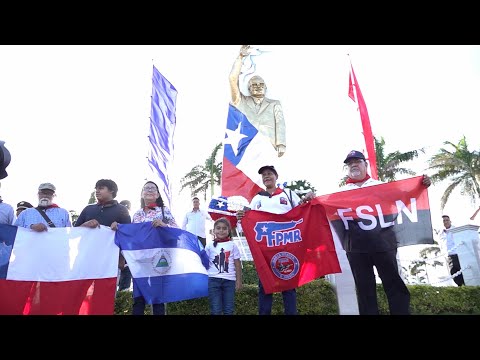 Nicaragua rinde homenaje a Salvador Allende, Presidente de la Dignidad