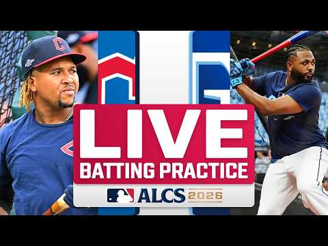 클리블랜드 가디언스 vs 탬파베이 레이스 ALCS 2차전 생중계 타격 연습