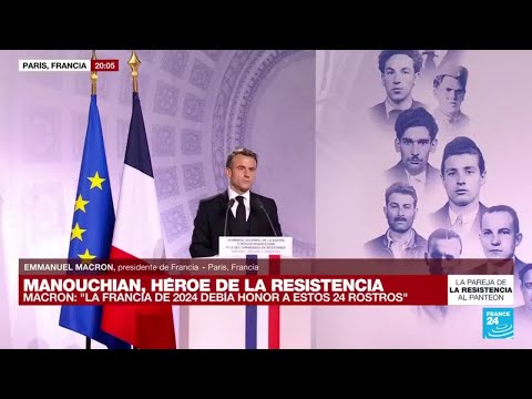 Emmanuel Macron: La odisea de Missak Manouchian es también la nuestra